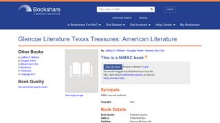 Glencoe Literature Texas Treasures | Bookshare