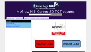 McGraw Hill- ConnectED TX Treasures - Google Sites