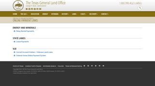 Online Payment Links - Texas General Land Office