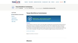 Texas Workforce Commission | TX CTE Resource Center