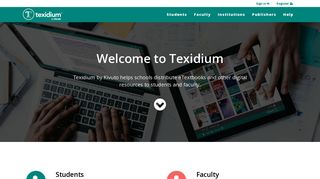 Texidium: Read & Mark-up Digital Textbooks Online & Offline