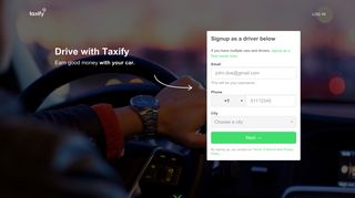 Taxify Partners - Drive and earn with us