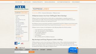 TEXpress Lanes - NTTA