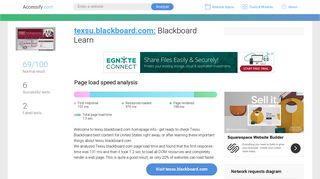 Access texsu.blackboard.com. Blackboard Learn