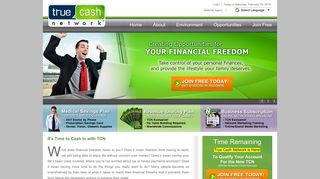 True Cash Network ~ Creating Opportunities for Your Financial Freedom