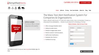 Send Mass SMS Text Alerts & Notifications System to Employees, Staff ...