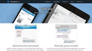 TextOne Open Messaging by ProcessOne