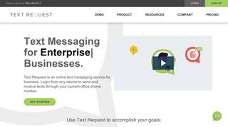 Text Request: Text Messaging Service for Small Business