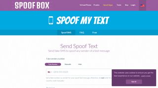 Spoof SMS | Fake text messages | Prank Texts - Spoofbox