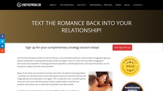 Text the Romance Back into Your Relationship! - End the Problem