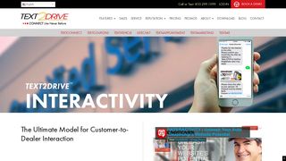 Powerful Interactive Customer-to-Dealer Website Text ... - Text2Drive