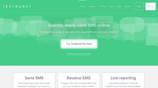 Textburst: all you need to send SMS