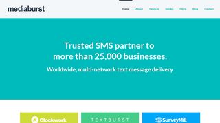 Mediaburst: Enterprise Level, Corporate SMS Provider