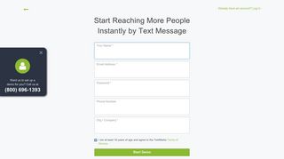 TextMarks SMS Service, Mass Text Messaging | Free Trial Sign Up