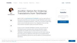 Another Option for Ordering Translations from TextMaster - Transifex