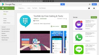 TextMe Up Free Calling & Texts - Apps on Google Play