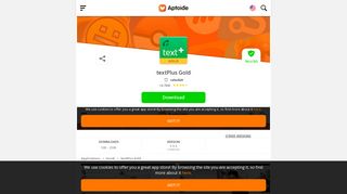 textPlus Gold 5.9.9 Download APK for Android - Aptoide
