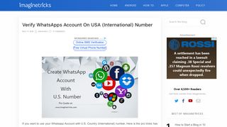 How To Verify WhatsApps Account on USA (International) number?
