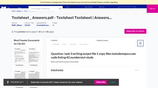 Textsheet _ Answers.pdf - Textsheet Textsheet | Answers Home Print ...