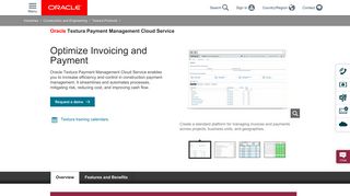 Textura Payment Management Software | Oracle