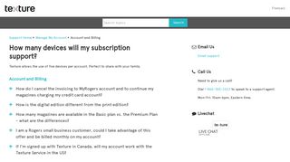 How many devices will my subscription support? | Texture FAQ
