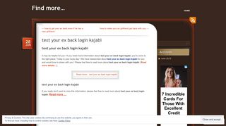 text your ex back login kajabi | Find more... - WordPress.com