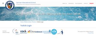 Tezkids Login | - German International School Chennai
