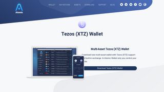 Secure Tezos (XTZ) Wallet - Atomic Wallet