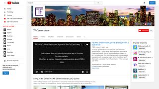 TF Cornerstone - YouTube
