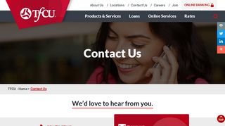 TFCU - Contact Us