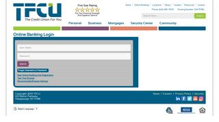 TFCU - Online Banking Login