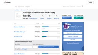 Average The Foschini Group Salary - PayScale