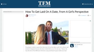 Total Frat Move | How To Get Laid On A Date, From A Girl's Perspective
