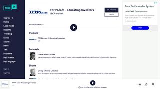 TFNN.com - Educating Investors | Free Internet Radio | TuneIn