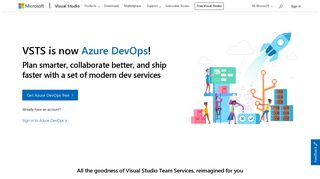 Plan, Code Together, & Ship Faster | Visual Studio Team Services ...