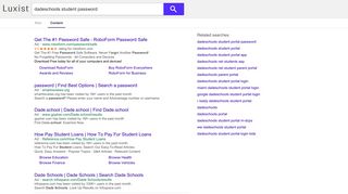 dadeschools student password - Luxist - Content Results