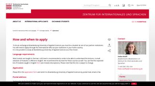 Application›Technische Hochschule Brandenburg