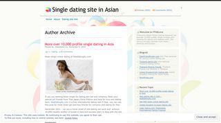 thaidate4u | Single dating site in Asian