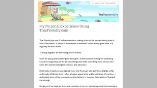 ThaiFriendly Review – Online Dating Thailand - The Thailand Life
