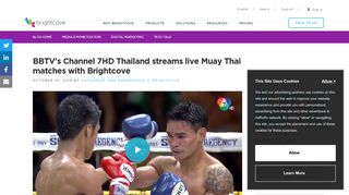 BBTV's Channel 7HD Thailand streams live Muay Thai matches with ...