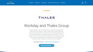 Workday and Thales Group – Read Customer Success Stories