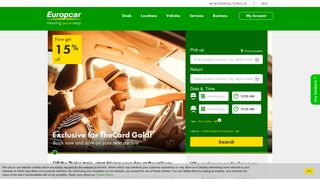 15% discount for Thalys TheCard members | Europcar