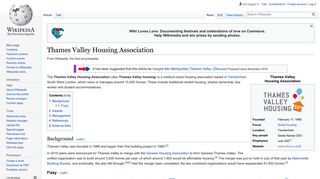 Thames Valley Housing Association - Wikipedia