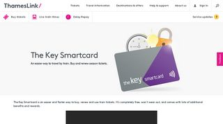 Train Smart Card | Contactless Card for Trains | Thameslink