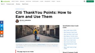 Citi ThankYou Points: How to Earn and Use Them - NerdWallet