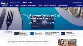 The Ultimate Guide to Citi ThankYou Rewards Cards - The Points Guy