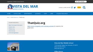 ThatQuiz.org - School Loop