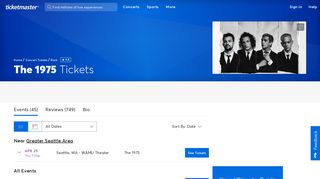 The 1975 Tickets | The 1975 Concert Tickets & Tour Dates ...