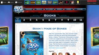 The 39 Clues - Maze of Bones