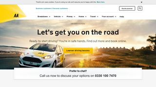 Learn to drive with AA Driving School | AA